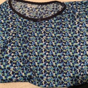 2X longsleeve nightwear shirt